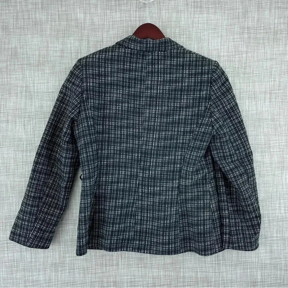 Tahari Womens Size 12 Textured Blazer 1698 - Picture 9 of 11